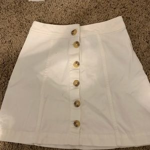 H&M Button up mini skirt